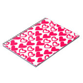 シンプルなハート2014年 ノートブック (左側)