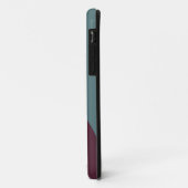 シンプルなハーフサークルレインボーiPhoneケース Case-Mate iPhoneケース (裏面/左)