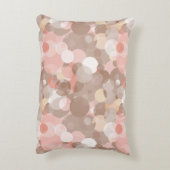 シンプルなパターン-円 アクセントクッション (裏面(縦))