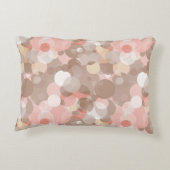 シンプルなパターン-円 アクセントクッション (裏面)