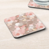 シンプルなパターン-円 コースター (左側)