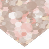 シンプルなパターン-円 ショートテーブルランナー (コーナー)