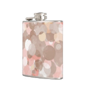 シンプルなパターン-円 フラスク (左)