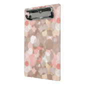 シンプルなパターン-円 ミニクリップボード (アングル2)