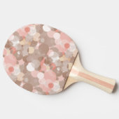 シンプルなパターン-円 卓球ラケット (横)