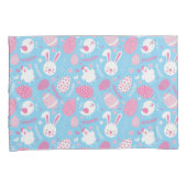 シンプルなピンクおよび青いイースターパターン|枕カバー 枕カバー (正面右)