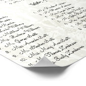 シンプルなピンクのハートリーフツリーラブバード結婚ズ ポスター (角)