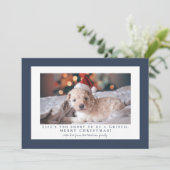 シンプルなピーコートのフレーム写真 シーズンカード (スタンド正面)