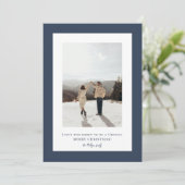 シンプルなピーコートのフレーム写真 シーズンカード (スタンド正面)