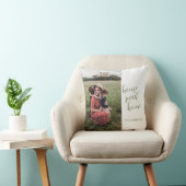 シンプルなフォトスクリプト クッション (椅子)