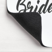 シンプルなブライズメイド ウェディング カリグラフィー | マウスパッド (コーナー)