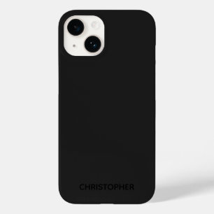 シンプルなブラックオンブラック Case-Mate 14 iPhone 14ケース
