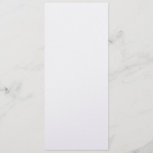 シンプルなブラック&ホワイトの結婚式プログラム 招待状 (裏面)