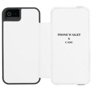 シンプルなブランドプロモーションをカスタマイズしよう iPhone SE/5/5sウォレットケース