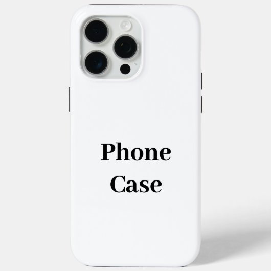 シンプルなブランドプロモーションをカスタマイズ Case-Mate iPhoneケース (裏面)