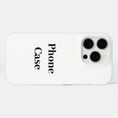 シンプルなブランドプロモーションをカスタマイズ Case-Mate iPhoneケース (裏面 (横))