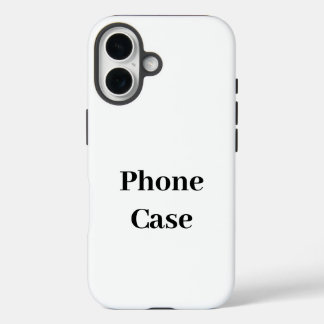 シンプルなブランドプロモーションをカスタマイズ iPhone 16ケース