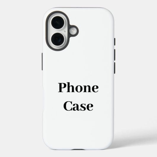 シンプルなブランドプロモーションをカスタマイズ Case-Mate iPhoneケース (裏面)