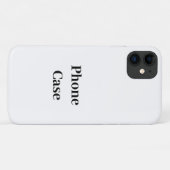 シンプルなブランドプロモーションをカスタマイズ Case-Mate iPhoneケース (裏面(横))
