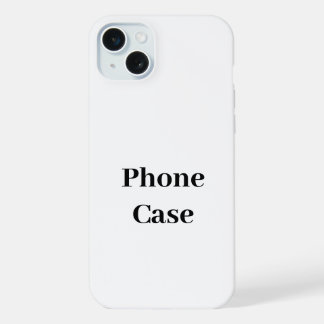 シンプルなブランドプロモーションをカスタマイズ iPhone 15 PLUSケース