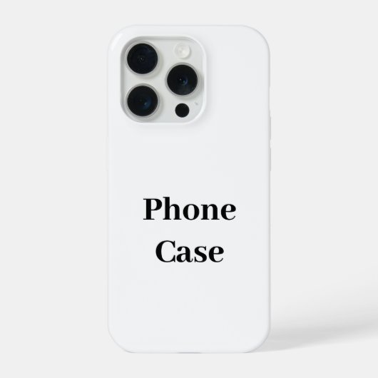 シンプルなブランドプロモーションをカスタマイズ iPhoneケース (裏面)