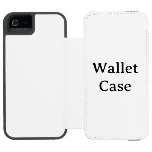 シンプルなブランドプロモーション財布ケースをオリジナルで作成 iPhone SE/5/5sウォレットケース