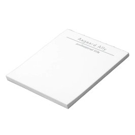 シンプルなプロフェッショナルカスタムビジネスノート帳 ノートパッド