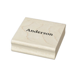 シンプルなプロフェッショナルビジネス 2.5"×2.5" ラバースタンプ