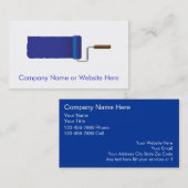 シンプルなペインターの名刺 名刺 (正面/裏面)