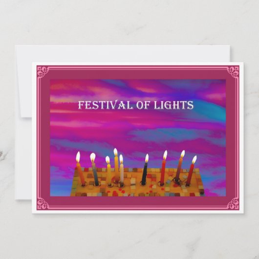 シンプルなホリデーカード シーズンカード (正面)