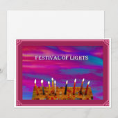 シンプルなホリデーカード シーズンカード (正面/裏面)