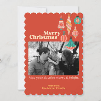 シンプルなホリデーカード シーズンカード