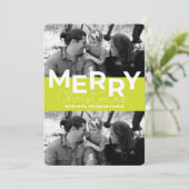 シンプルなホリデーカード シーズンカード (スタンド正面)