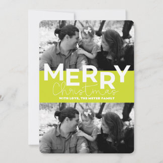 シンプルなホリデーカード シーズンカード