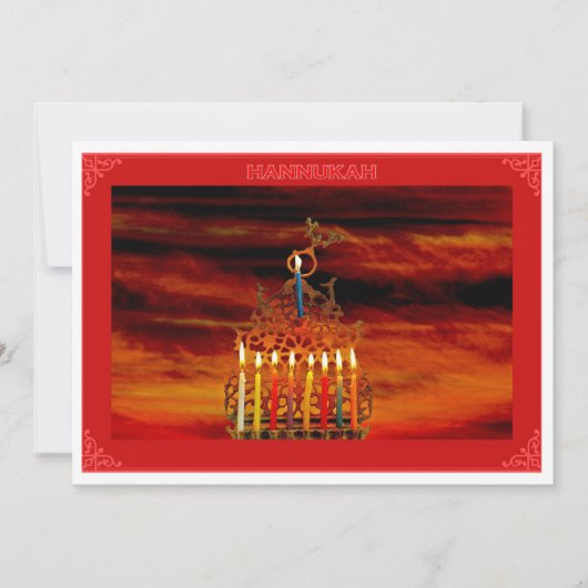 シンプルなホリデーカード シーズンカード (正面)