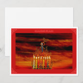 シンプルなホリデーカード シーズンカード (正面/裏面)