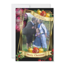 シンプルなホリデーカード