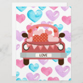 シンプルなホリデーカード シーズンカード (正面/裏面)