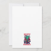 シンプルなホリデーカード シーズンカード (裏面)