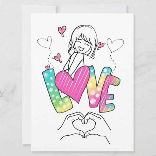 シンプルなホリデーカード シーズンカード (正面)