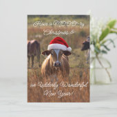 シンプルなホリデーカード シーズンカード (スタンド正面)