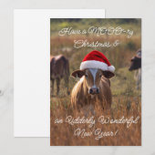 シンプルなホリデーカード シーズンカード (正面/裏面)