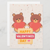 シンプルなホリデーカード シーズンカード (正面/裏面)