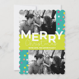 シンプルなホリデーカード シーズンカード