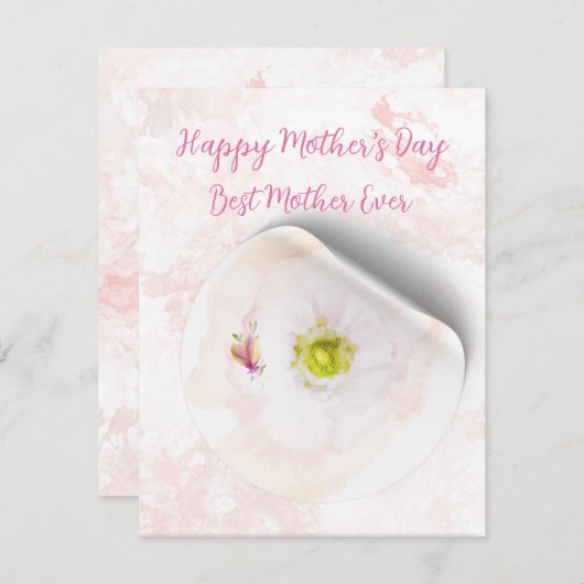 シンプルなホリデーカード シーズンカード (正面/裏面)