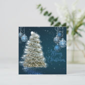 シンプルなホリデーカード シーズンカード (スタンド正面)