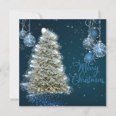 シンプルなホリデーカード シーズンカード (正面)