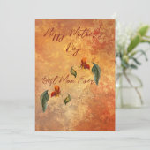 シンプルなホリデーカード シーズンカード (スタンド正面)