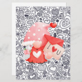 シンプルなホリデーカード シーズンカード (正面/裏面)