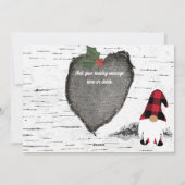 シンプルなホリデーカード シーズンカード (裏面)